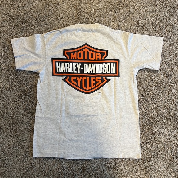 Vintage Harley Davidson Shirt an American legend single stitched men’s medium - Picture 6 of 8